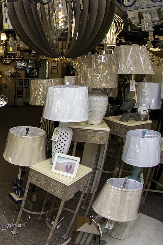 Floor Lamps — Wholesale Lighting Daytona showroom