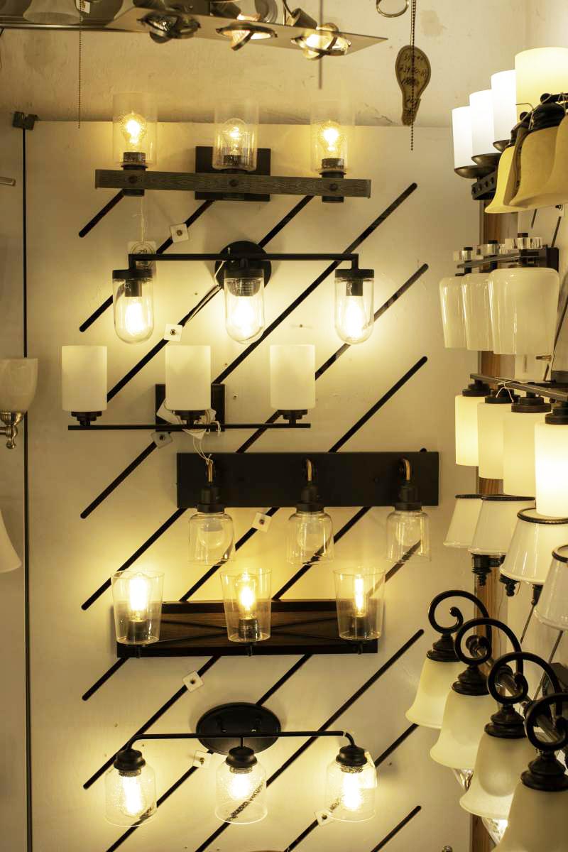 Wall Sconces — Wholesale Lighting Daytona showroom